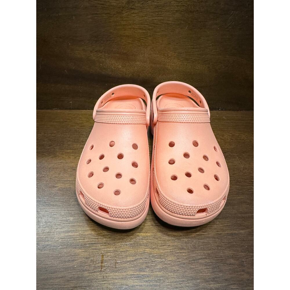Crocs Classic Platform Clog Women 10 Comfy Lounge Retro Grunge Preppy Comfort - Picture 3 of 7